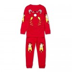 N'aix Little Boys Cotton Pajamas Kid`s Cartoon Sleepwears Super Hero Pjs 2 Piece Set