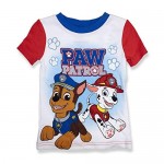 Paw Patrol 2 Piece Pajama Set Red 100% Cotton Toddler Boy's Size 2T to 5T