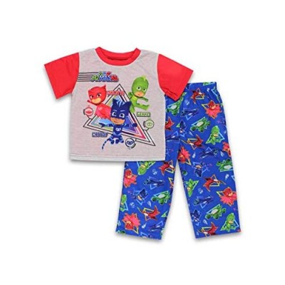 PJ Masks Toddler Boys 2 Piece Short Sleeves Pants Pajamas Set