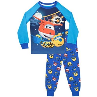 Super Wings Boys' Jett and Donnie Pajamas