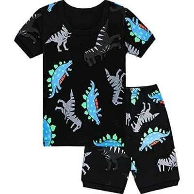 Tkala Fashion Boys Pajamas Children Clothes Short Sets 100% Cotton Little Kids Short Pjs 1-12 Years Sleepwear