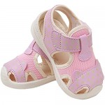 Baby Summer Sandals Mesh Rubbler Sole Outdoor Athletic Strap Breathable Closed-Toe for Boys Girls