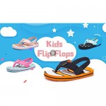 Boys Girls Flip Flops Sandals with Back Strap for Toddler/Little Kid/Big Kid