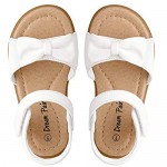 DREAM PAIRS Toddler/Little Kid Girls Sandals Fashion Bow Summer Shoes