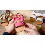 Felix & Flora Girls Shoes Soft Rubber Princess Flat Shoes Summer Baby Girl Sandals.