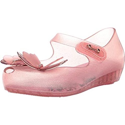 Melissa Girls Mini Ultragirl Fly III BB Ballet Shoes  Pink Glitter  Size 10 Toddler