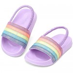 okilol Toddler Girls & Boys Slide Sandals | Kids Slip On Water Shoes| House Slippers