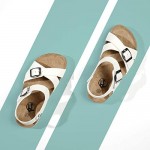 Trary Cork and Adjustable Strap Flats Sandals for Kids (Little Kids)