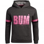 B.U.M. Equipment Girls' Sweatshirt - Active Fleece Pullover Hoodie (2 Pack)