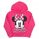Disney Minnie Mouse Face Pink Sweatshirt/Hoodie