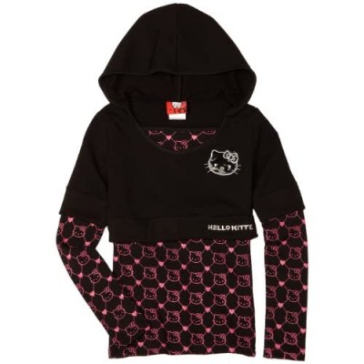 Hello Kitty Girls' French Terry Hoodie