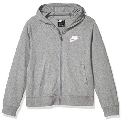 Nike Girls Sportswear Cotton Jersey Full-Zip Hoodie