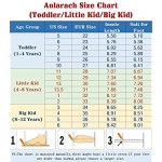 Anlarach Kids Toddler Shoes Boys Girls Athletic Running Shoes Air Cushion Sneakers for Toddler/Little Kid/Big Kid