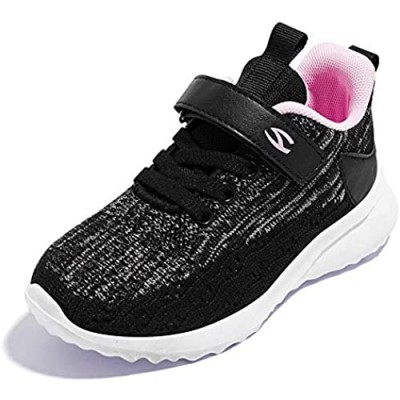 HOBIBEAR Kids’ Breathable Outdoor Sneakers Boys Girls Athletic Casual Running Shoe