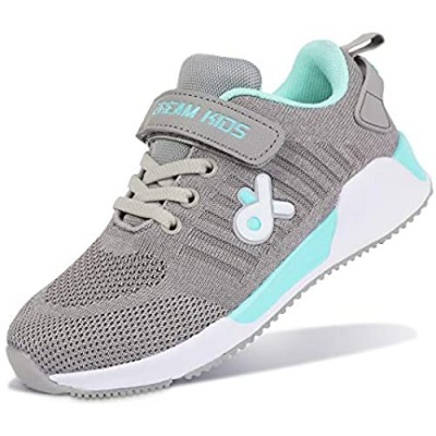 Little/Big Kids Shoes Lightweight Breathable Athletic Boys Girls Sneakers for Running Tennis Sports