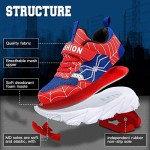 Littleplum Kids Running Shoes for Boys Athletic Tennis Shoes Ankle-High Fashion Sneaker for Boys and Girls