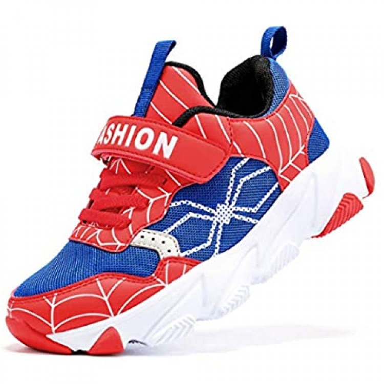 Littleplum Kids Running Shoes for Boys Athletic Tennis Shoes Ankle-High Fashion Sneaker for Boys and Girls