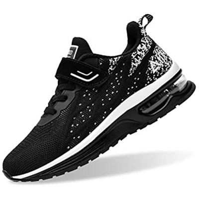 RomenSi Air Athletic Running Shoes for Boys Girls Lightweight Breathable Tennis Sports Kids Sneakers