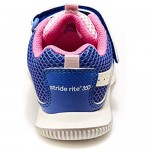 Stride Rite 360 girls Blitz Running Shoe Pink/Light Blue 7 Toddler US
