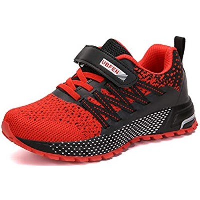 UBFEN Kids Running Shoes Walking Sports Athletic Tennis Sneakers for Boys Girls