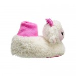 Doc McStuffins Toddler Girls 3D Lambie Head Plush Sock Top Slippers