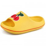 Girls Boys Fruit Slippers Shower Bath Kids Slippers Summer Slides Sandals Beach Pool Water Shoes（Toddler/Little/Big）