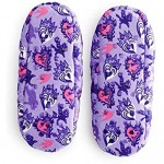 High Point Design Disney's Descendants Girls Slipper Socks MediumLarge (Shoe Size: 13-4) Purple