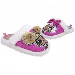 L.O.L. Surprise! Girls Slipper Easy Slip-on Plush Scuff Queen Bee and Rocker Little Kid/Big Kid Size 9 to 1