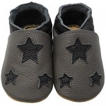 YIHAKIDS Soft Sole Baby Shoes Infant Toddler Leather Moccasins Slippers Unisex 0-36 Months