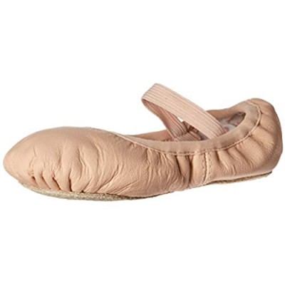 Bloch Dance Girl's Belle Full-Sole Leather Ballet Slipper/Shoe  Pink  10 B US Little Kid