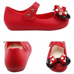 iFANS Girls Sweet Dot Bow Princess Sandals Shoes Mary Jane Flats for Toddler/Little Kid