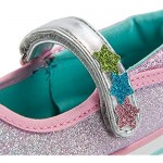 Weestep Toddler Little Kid Glitter Mary Jane Sneaker