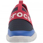 Crocs Unisex-Child Swiftwater Easy-on Logo Shoes Sneaker