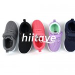 hiitave Toddler Shoes Boys Girls Lightweight Breathable Sneakers Washable Strap Athletic Tennis Shoes for Running Walking