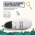 K KomForme Toddler Shoes Boys Girls Toddler Canvas Sneakers Size 4-13