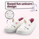 K KomForme Toddler Sneakers for Girls Boys Slip On Loafers & Moccasins Lazy Kids Shoes