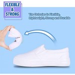 Kids Shoes Toddlers Canvas Sneakers Slip-on Comfortable Light Weight Skin-Friendly Causal Running Tennis Shoes for Boys Girls(Toddle/Little Kids/Big Kids)