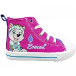 Paw Patrol Toddler Shoes High Top Sneakers Zipper Closure Toddler Size 6 to 11