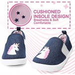 RANLY & SMILY Toddler Shoes Slip On Casual Sneakers