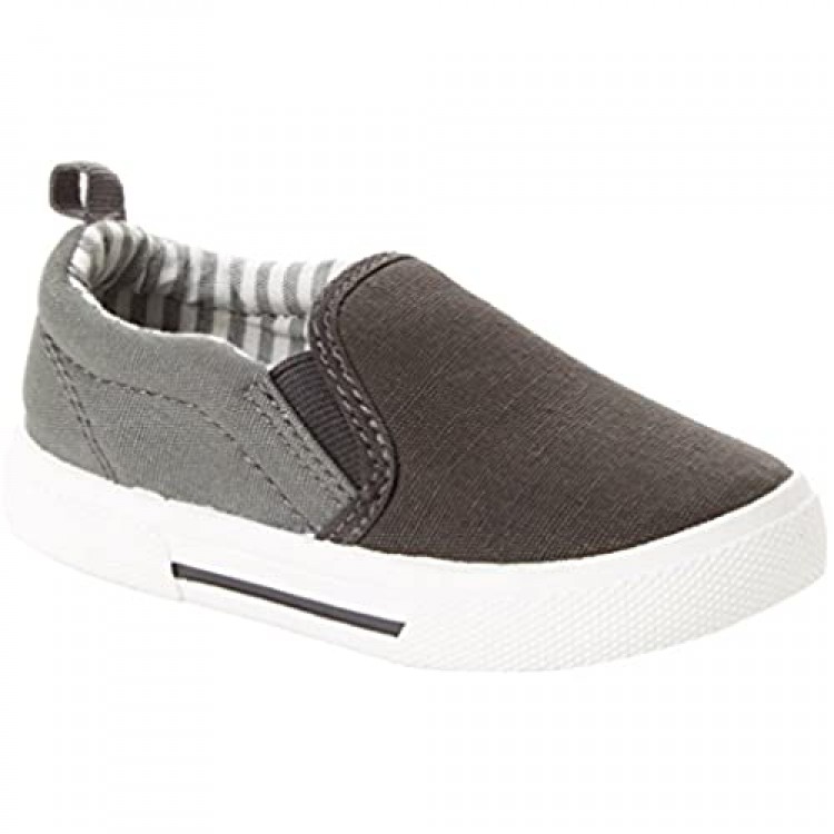 Simple Joys by Carter's Unisex-Child Casual Slip-on Canvas Shoe Sneaker