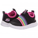 Skechers Kids Comfy Flex 2.0-Rainbow Frenzy Sneaker Black/Multi 9 US Unisex Toddler