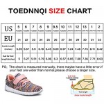 TOEDNNQI Boys Girls Sneakers Kids Lightweight Breathable Strap Athletic Running Shoes for Little Kids/Toddler