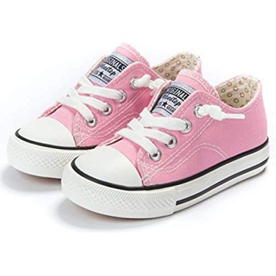 Weestep Toddler Little Kid Boys and Girls Slip On Canvas Sneakers