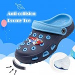 Athlefit Toddler Clogs Kids Cute Garden Beach Clogs Sandals Slip on Water Shoes for Boys Girls