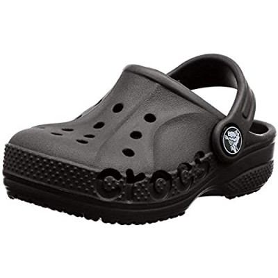 Crocs Boy's Baya Clog Comfortable Slip On Water Shoe for Toddlers  Girls