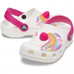 Crocs unisex child Kids' Fun Lab | Slip on Shoes for Kids Clog Unicorn 3 Little Kid US