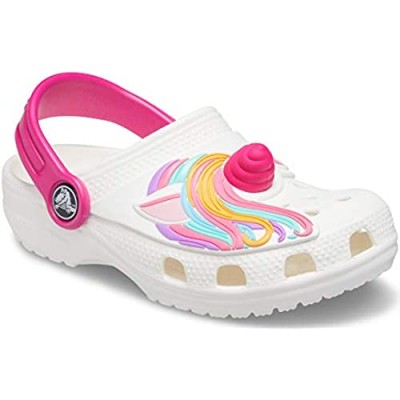 Crocs unisex child Kids' Fun Lab | Slip on Shoes for Kids Clog  Unicorn  3 Little Kid US