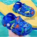 INMMINPIN Kids Cute Clogs Cartoon Garden Shoes Boys Girls Slides Slippers Indoor Outdoor Children Water Shower Beach Pool Sandals
