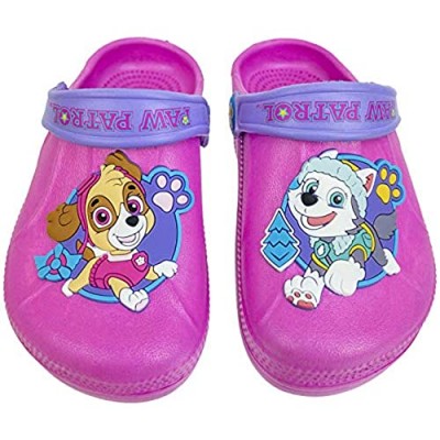 Paw Patrol Toddler Molded Clog with Backstrap  Toddler Size 7 to Kids Size 12