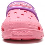 Qianle Toddler Garden Clogs Slip On Water Shoes